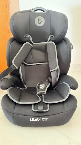 Cadeira para Auto 9-36 Kg Isofix Safemax Fox 2.0 Preta Litet