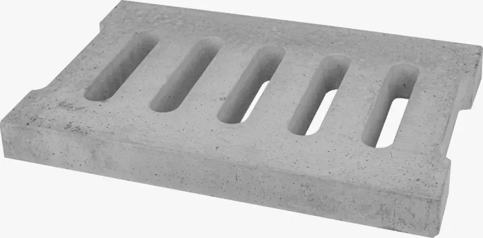 Grelha de concreto/água pluvial