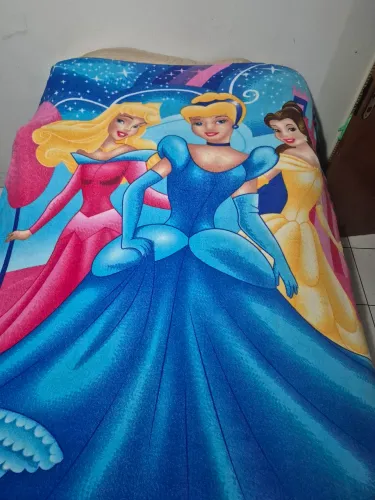 Cobertor queem princesas
