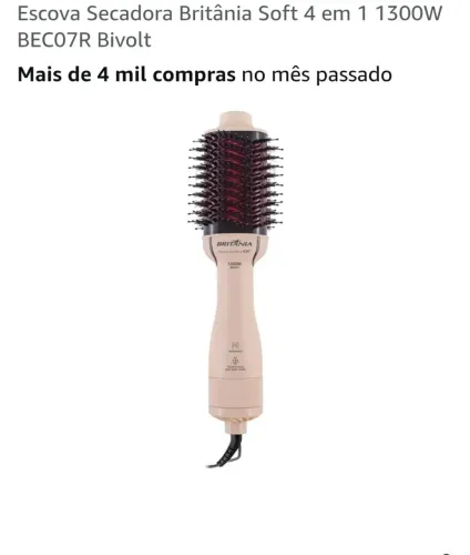 Escova secadora Britânia