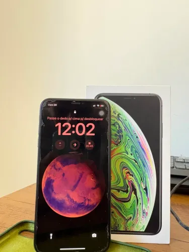 iPhone XS Max 256GB Space Gray | Original | Face ID OK | Caixa + Carregador