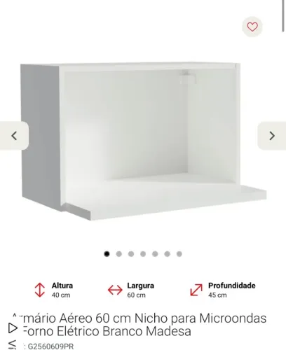 Suporte para microondas