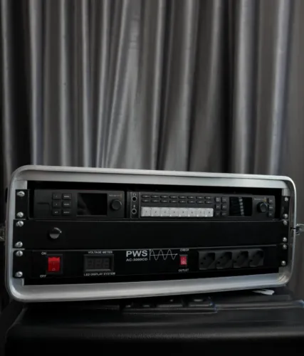 Kit completo para transmissão ao vivo - Blackmagic + Rack KGB