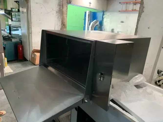 forno industrial todo em aço inox