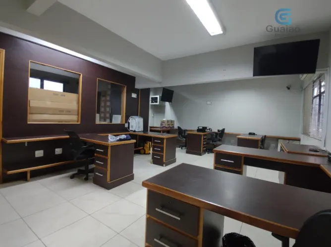 Alugo conjunto comercial mobiliado, Centro, São Vicente