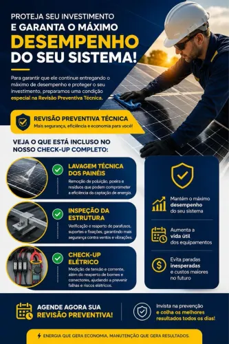 Manutenção de painéis