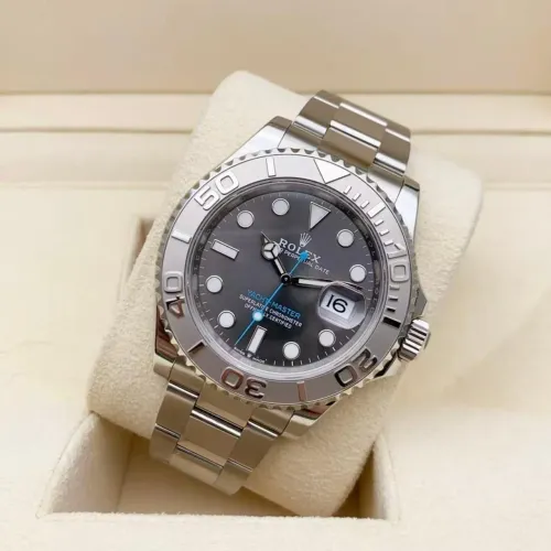 Relógio Automático rolex yatcht master platina novo