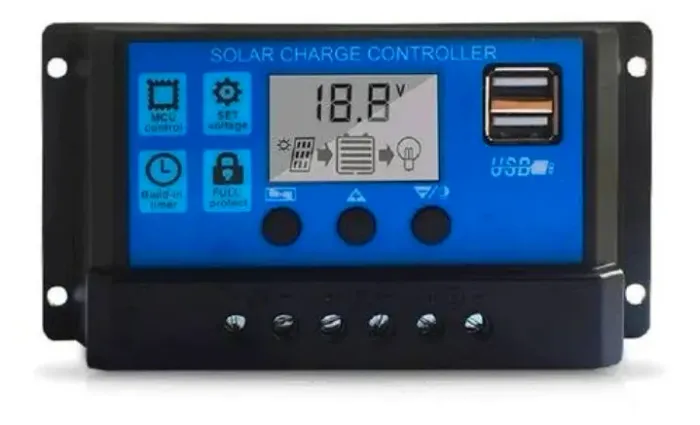 Controlador de carga de 30 amperes Pwm