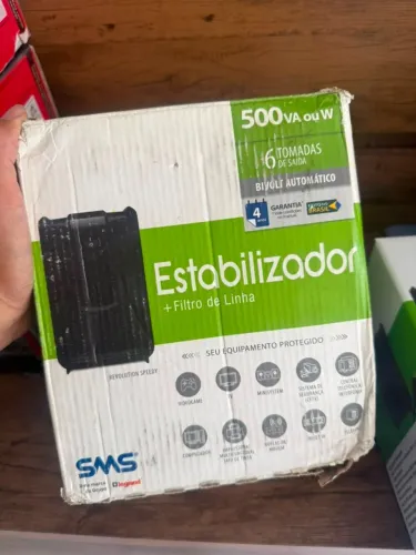 ? Estabilizador SMS 500VA - R$ 150,00