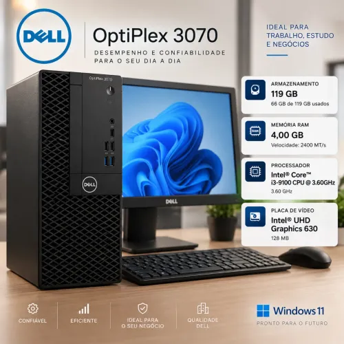 Vende-se um PC da Dell OptiPlex 3070 SFF* foto meramente ilustrativa