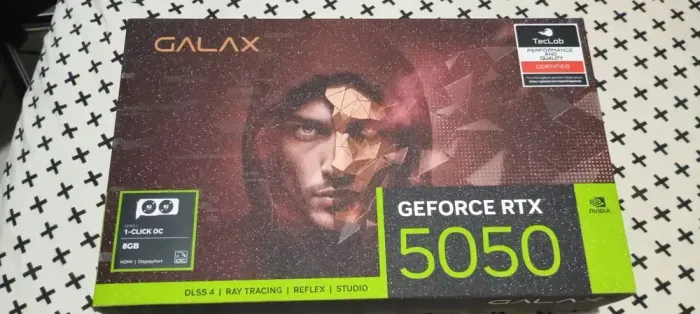 GALAX RTX 5050 8GB GDDR7 NOVA + GARANTIA ! MELHOR QUE 3060 7600 DLSS5.0!