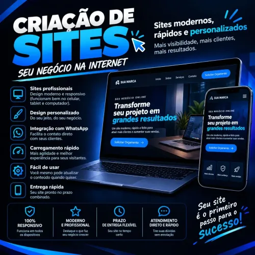 Criação de Sites Personalizados com Preço Acessível