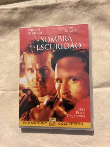 DVD lacrado a sombra e a escuridão