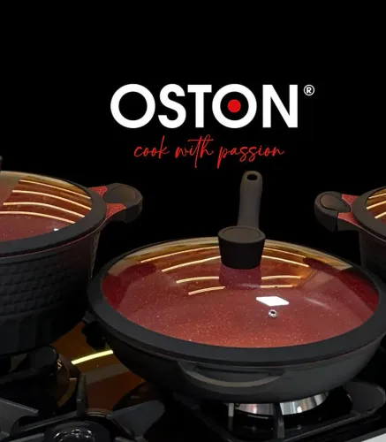 Conjunto de Panelas Oston Linha Milano 20 Peças - Novo Lacrado