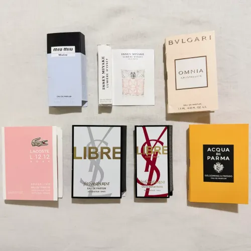 Kit amostras perfumes feminis