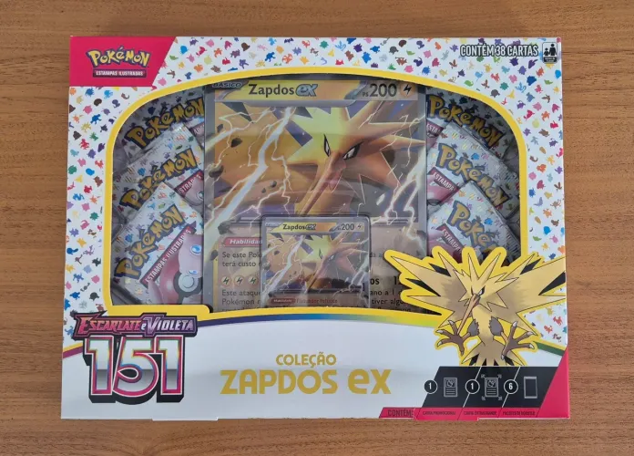 Pokemon TCG - 151 - Box Zapdos - Lacrado