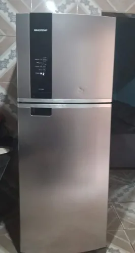 Geladeira Brastemp Frost Free 462L Inox (BRM55BK) - 220V