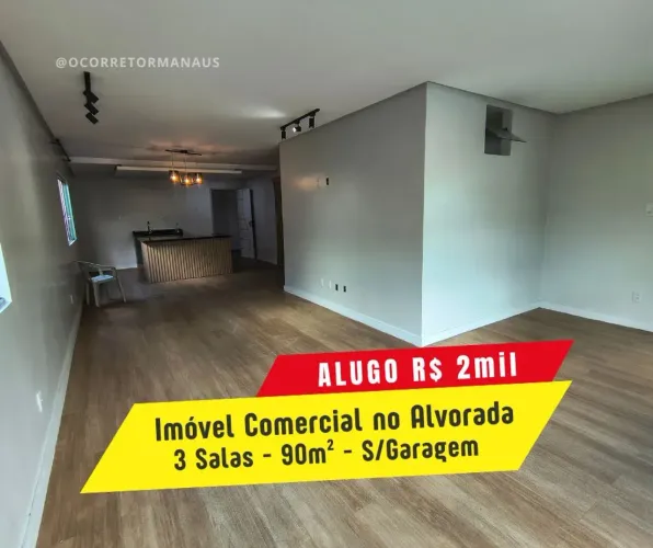Imóvel para aluguel tem 90 metros quadrados com 3 quartos em Alvorada - Manaus - AM