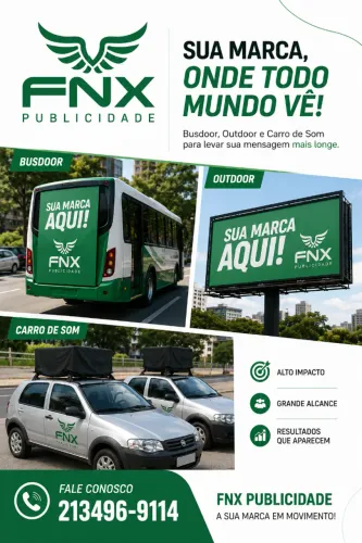 Outdoor Busdoor Carro de Som R Meier Cachambi Tijuca