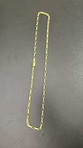 Corrente Cartier 70cm moeda antiga