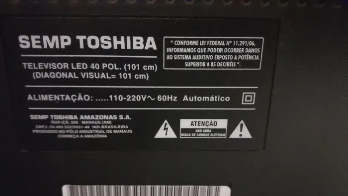 TV LED 40 Polegadas 