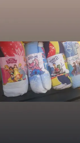 Jogo de lençol personagens infantil