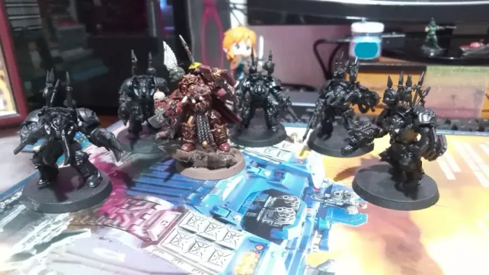 Chaos Terminators. Warhammer 40k. Original.