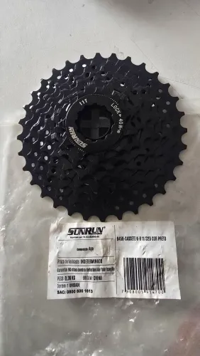 Cassete K7 Sunrun Mtb 8 Velocidades 11-32 Dentes Indexado