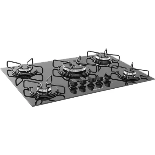 FOGÃO COOKTOP VIDRO 5 BOCAS - SUGGAR<br>