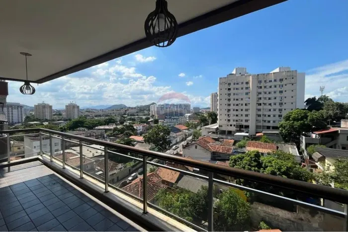 3 Quartos com Varandão, Vista Livre e Sol da Manhã | Próx. Norte Shopping | Cachambi - Rio