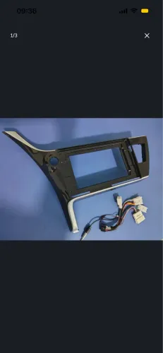 Moldura multimídia Corolla 2015 a 2019