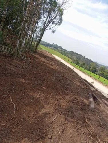 Serviço de limpeza, drenagem e terraplenagem