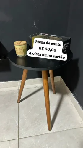Mesa de canto Estilo industrial