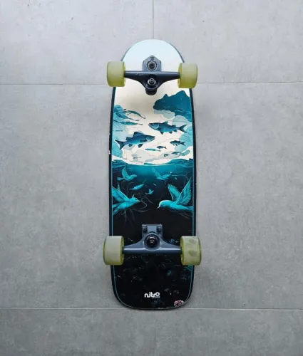Surfskate Nitro | Simulador de Surf com Truck de Molas