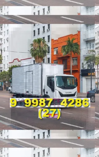 Frete: transporte em Vila Velha, Jardim Camburi e Praia do Canto! Solicite já!