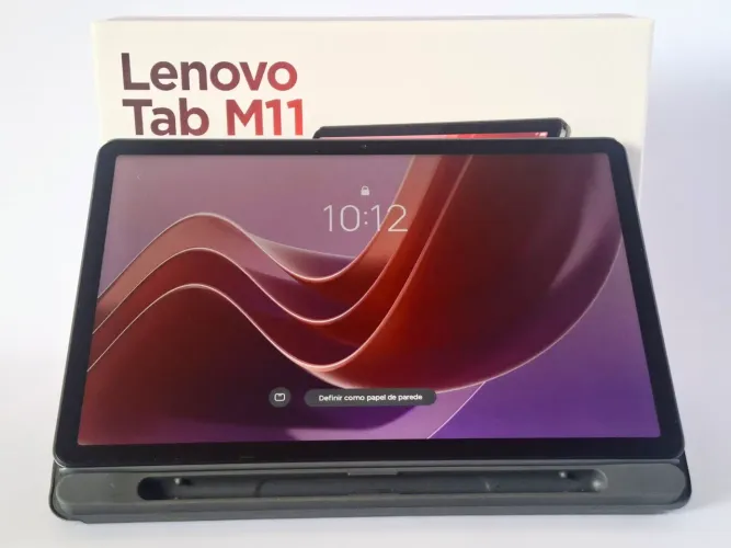 Tablet Lenovo Tab M11 128GB / 8GB RAM - Praticamente Novo!