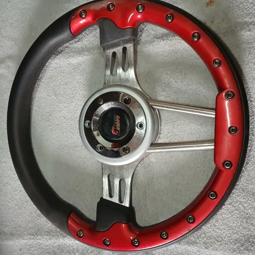 Volante esportivo raro genérico antigo