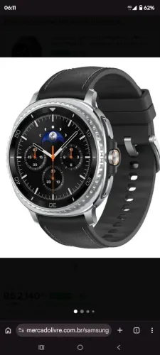 Samsung Galaxy Watch 8 na caixa .. pra vender agora msm