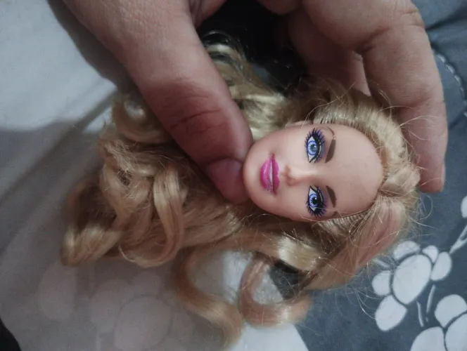 Cabeça da Barbie Corine 3 mosqueteiras