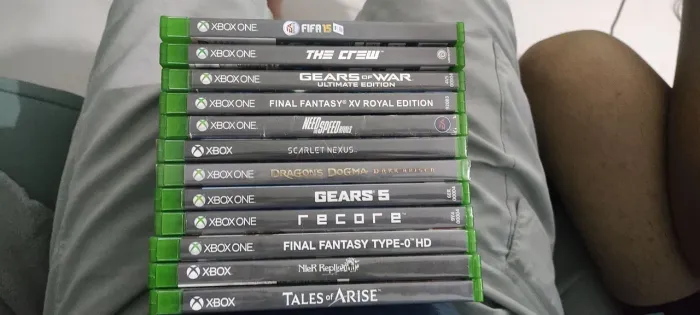 Jogos Xbox one aceito trocas