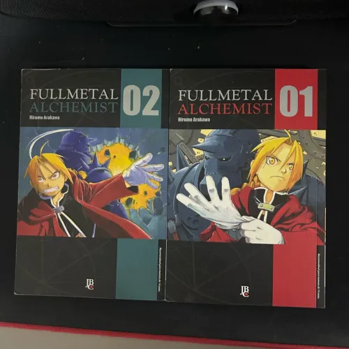 Mangá FullMetal Alchemist (FMA) - VOLUMES 1 e 2 [JbC]