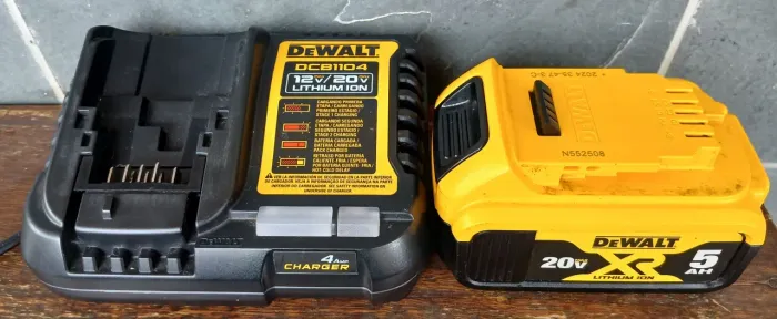 Carregador e bateria dewalt original