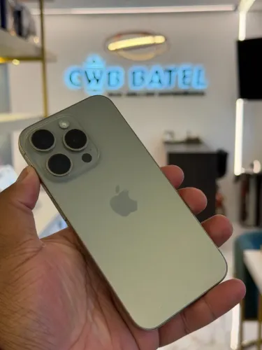 iPhone 15 Pro 128GB Natural 89% - Loja Fisica