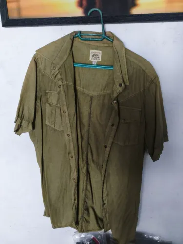 Camisa botão Fox racing casual original M top usado sem defeitos 