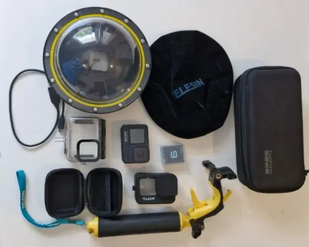 Gopro Hero 9 Black + Acessórios (Usado)