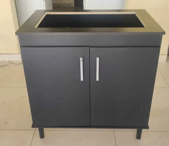 Armário Balcão para fogão Cooktop de 04 e 05 bocas (cores disponíveis nas imagens) novos 