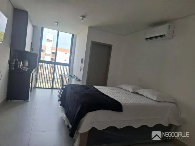 Flat com 1 dormitório para alugar, 24 m² por R$ 2.500,00/mês - Intermares - Cabedelo/PB