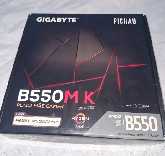 PLACA MÃE B550M K - GIGABYTE