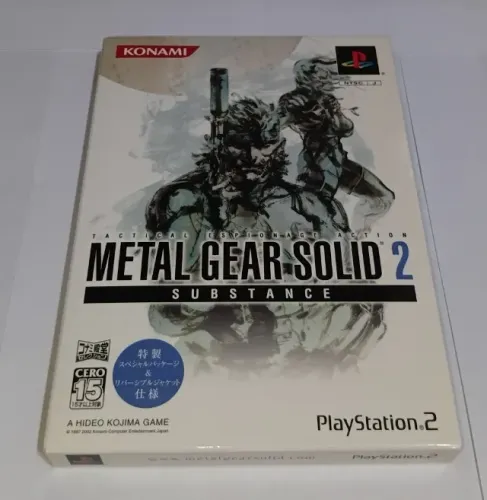 Metal Gear Solid 2: Substance | PS2 | Japonês | Original | Usado |