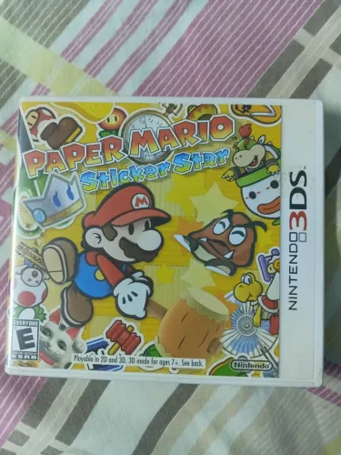 Jogo Paper Mario 3DS